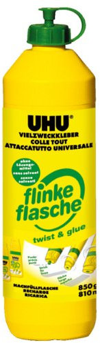Flinke Flasche UHU 46325 * # Klebstoff 850g ohne Lösungs