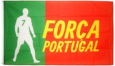 Flaggenfritze Fahne/Flagge Portugal Forca + gratis Sticker