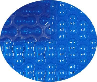 INTERNATIONAL COVER POOL Bâche Piscine à Geo Bubble pour Piscina 4x2 m 400µ (Seulement Cousu sur Les Bords)