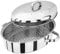 Judge Stainless Steel High Roaster with Rack and Self Basting Lid 35cm x 25cm x 15cm Oven Safe Gift Box, 25 Year Guarantee
