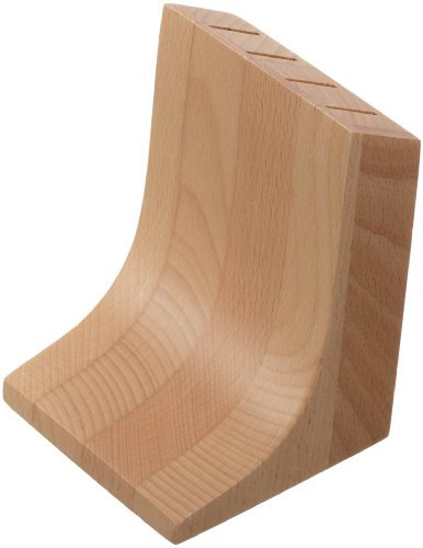Alessi RS517/RA La Cintura di Orione Ceppo per Coltelli da Carne, in Legno di Faggio