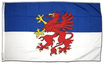 Flaggenfritze XXL Flagge Fahne Pommern 150 x 250 cm