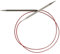 chiaogoo - rote Spitze (100 cm, 4,00 mm) Kreisnadel - 1 Einheit