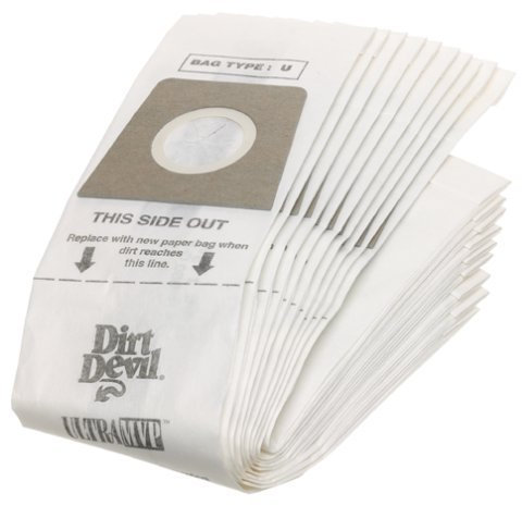 Dirt Devil Type U Vacuum Bags (20-pack), 3920048001