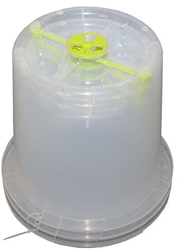 MV INDUSTRIE Cloche Modul'o 35 à Forçer Lot x3 et 6 Mini Piquets (Diam 35 * H30 cm), 3557400032409, translucide, 35x35x30 cm, PV 003 240
