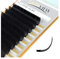 Lashview Eyelash Extensions Individual Lashes 0.20mm D Curl Mix Tray Ellipse Flat False Extremely Lashes Soft Application-friendly Lashes