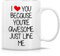 Retreez Funny Tasse – I LOVE YOU Because You 're Awesome Just Like Me 11 Oz Keramik Kaffee Becher – Lustige, Sarkasmus, motivierend, inspirierend Geburtstag Geschenke für Mann, Frau, Freund Freundin