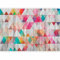 murando - Papier peint panoramique artistique 300x210 cm - Revêtement mural décoration salon - Design moderne - Modèle figures géométriques géométrique coloré texture fond triangle f-B-0144-a-a
