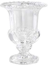Serene Spaces Living Urne décorative en Verre, Vase pour Mariage, événement, 2 Large (9 Tall x 7 Diameter) Claire