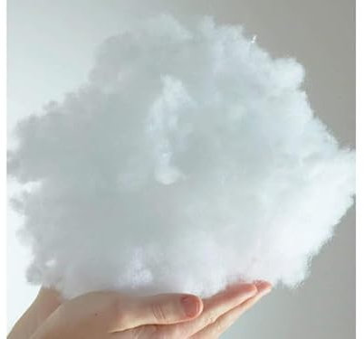 ARLINENS 100Gram Hollow Fibre Stuffing or Filling for Cushions, Pillows, toys, teddy Bear, Pet Beds 100% Polyester High Grade Soft Hollow Fibre