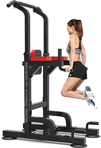 Power Tower Dip Station,Indoor-Multifunktions-Fitnessstation, Fitness-Klimmzüge Zum Abnehmen Zu Hause, Horizontaler Traktionsrahmen Für Das Fitnessstudio, Sport-Fitnessgeräte