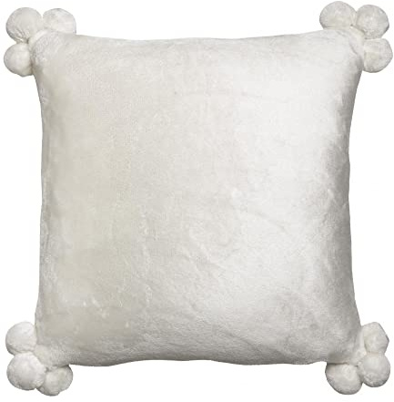 Vivaraise Kissen Tender Pompons 45 X 45 schneeweiß 45 x 45 cm