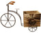 Kasten Stehender Pflanzer Aus Metall Vintage Blumentopf Sukkulente Behältervase Mini-container Bauernholz Pflanzer Fahrrad Pflanzer Halter Gartenwagen Stifthalter Ländlich Hölzern