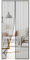 GEEZY Mesh Magnetic Insect Door Screen Double Sided Door Fly Screen Door Curtains to Stop Flies Automatic Closing System (Grey)