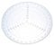 VISLONE Round Center Finder Compass, Klare Acryl-Drehmaschine Zentrierwerkzeug Kreislehre Winkelmesser, zum Zeichnen von Kreisen Holzdrehmaschine, Arbeitswerkzeug Kreise Durchmesser