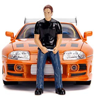 Jada- Brian O'Conner Auto in Miniatura da Collezione, Colore Arancione, 31139