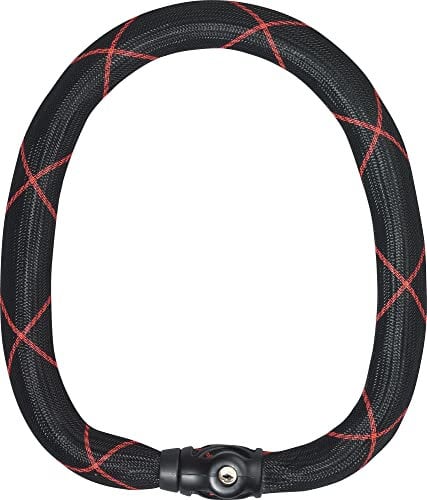ABUS Kettenschloss Ivy Chain 9210 – Motorradschloss aus gehärtetem Stahl – 10 mm Dicke Kette – ABUS-Sicherheitslevel 13 – 170 cm, Schwarz
