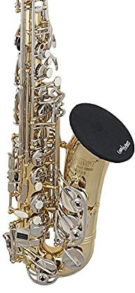 SELMER CSBC5M Abdeckung für Trompete/Altsaxophon/Bass-Klarinette, 12,7 cm, mit Merv-13-Filter, Schwarz