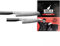 Kai Kamagata Monster-Set Tim Mälzer Brotmesser + Santoku + signiertes Kochbuch Edelstahl/Kunststoff, TMK-SB22, Schwarz/Silber