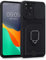 kwmobile Handyhülle kompatibel mit Xiaomi Redmi Note 11 / Note 11S - Softcase mit Kameraschutz - Kartenfach - Schwarz