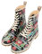 DOGO Vegane Damen Boots Stiefeletten - Stay Weird 40