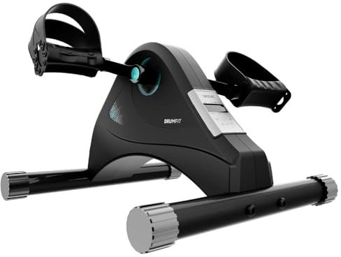 Cecotec DrumFit Cycle Compact Pro Heimtrainer mit kompakter Fernbedienung, manuell einstellbare Widerstandsstufen, einfache und intuitive Bedienung, LCD-Display, max. Gewicht 100 kg