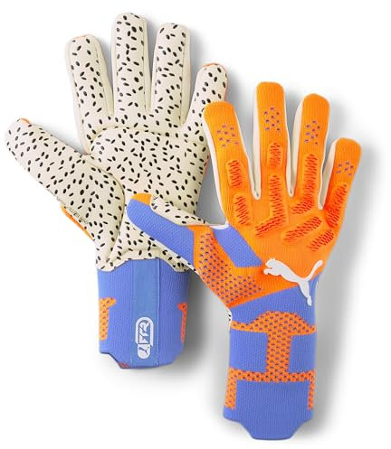 PUMA Herren Future Ultimate Negative Cut Fußball Torwarthandschuhe 10.5Ultra Orange Blue Glimmer