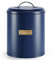 Ehc Compost Bin with Lid for Kitchen, Food Composter Container Can, 3.6L, Dia17.5x H20cm,Navy Blue
