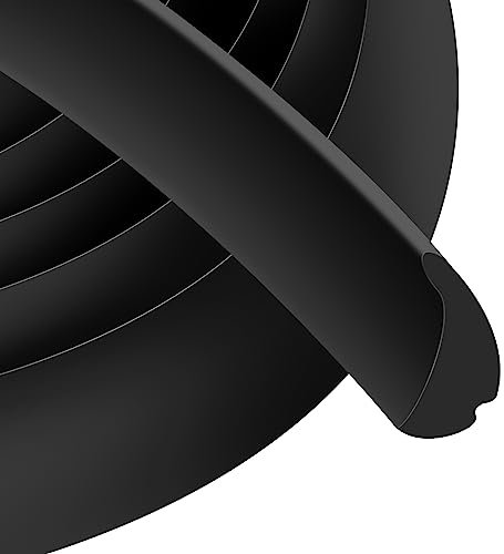 Kikerike Wohnmobil-Fensterdichtungs-Set, 9,27 cm x 0,6 cm, Gummiverkleidung, Wetterabisolierung, Fensterverriegelung, Dichtungsteile für Wohnmobile, Boote, Glaskanten, Geräuschtemperaturisolierung