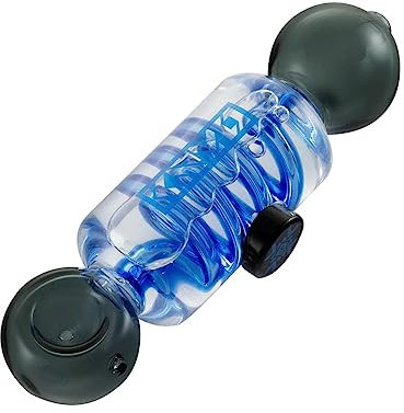 PIPA CRISTAL CONGELABLE KRYO BUBBLE PIPE NEGRO PIPA BURBUJA