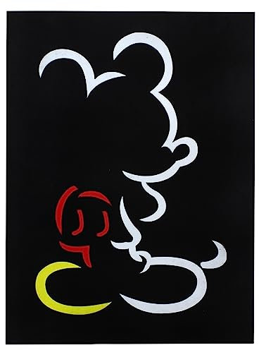 KUSTOM ART Dekoratives Wandposter Serie Comicfiguren Cartoon ohne Rahmen Kunstdruck auf beschichtetem Papier 40 x 30 cm