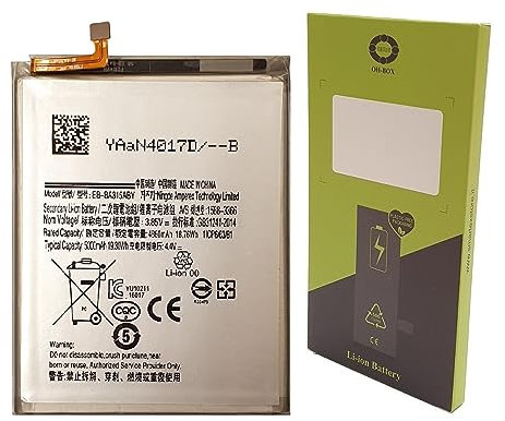 OH-BOX® Batterie Compatible avec Samsung EB-BA315ABY A31/A22/A32 (SM-A315, SM-A225F,SM-A325F)