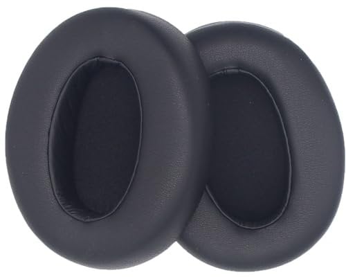 INF Earpads Cushions Replacement for Sony WH-XB910N Extra Bass Noise Cancelling Headphones, Made of soft leather, black