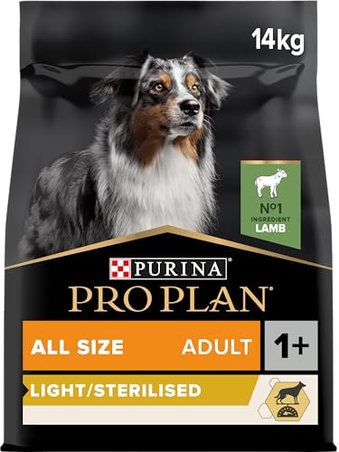 PRO PLAN Adult Hund, Light/Sterilised Lamm, 14 kg