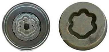 M&S Security Master Anti Theft Car Locking Wheel Nut Bolt Key Compatible With Land Rover Range Rover K
