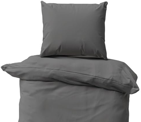 Leonado Vicenti Bettwäsche Baumwolle 135x200 Einfarbig Uni Premium Renforce als 2teilig 3teilig 4teilig Reißverschluß