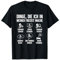 Dinge Die Ich In Meiner Freizeit Mache Fahrrad Radfahrer T-Shirt