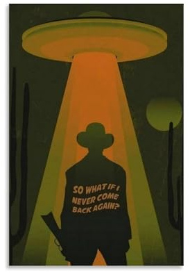 Lord Huron Poster, Tour-Poster, Leinwand, farbecht, Wandkunst, dekoratives Gemälde für Wohnzimmer, Schlafzimmer, Heimdekoration, 40 x 60 cm, ungerahmter Stil