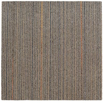FLOORDIREKT- Teppichfliesen- selbstliegend- |- 1 Stück- |- Fliesen- Teppiche- je- 50x50- cm- robuster- Teppichboden- Bodenfliesen-rutschhemmendem (BERLIN- BRAUN-BEIGE, 1 Stück- a- 50x50)