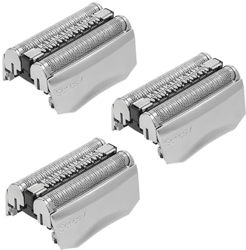 3 Pack 70S Series 7 Replacement Head Compatible with S7 Shavers, 70S S7 Foil & Cutter Razor Heads, Wet and Dry Electric Shaver Foils for 720 740 730 750 760 790 799 720CC 730CC 735S 750CC 795CC