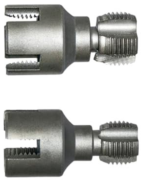 manhegari Formatore filettato – 2 filettato integrato – Filettatrice per impianti sanitari, casa, officina, costruzione, automobili, legno, giardino, esterno, industria