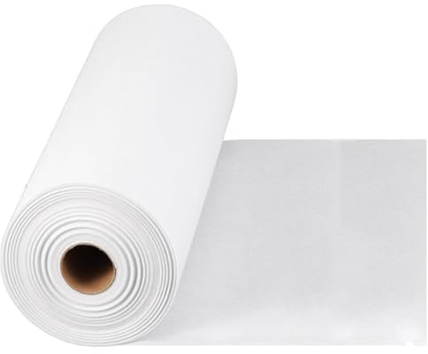 Joygoodta Schmelzbare Einlage zum Nähen, 30, 5 cm x 90, 5 m, Vlies-Einlage zum Aufbügeln Nähen, Quilten, Basteln, schmelzbar für