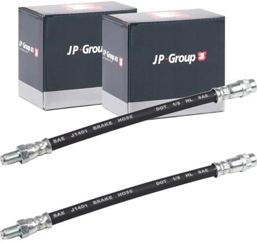 2X JP Group Bremsschläuche hinten | 2x 1261703700 Kompatibel mit Corsa C (X01),Corsa C Kasten/schrägheck (X01),Tigra Twintop (X04)