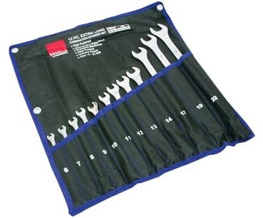 Hilka 17200602 Pro Craft Jeu de clés plates métriques extra longues