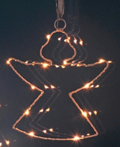 Gravidus LED Fenstersilhouette Weihnachten Beleuchtung (Engel)