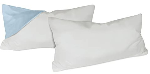 Dormisette 2er Pack Feinflanell-Kissenbezüge zum optimaler Schutz der Bettwaren 889.1149, 40 x 80 cm