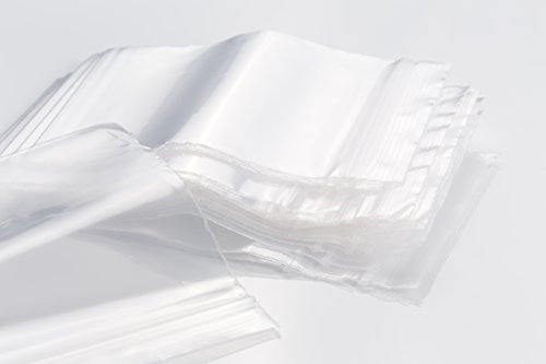Sachets Zip transparent - Lot de 1000 (10 x100 sachets) - épaisseur 50 microns - Haute qualité - tailles au choix (230mm x 320mm)