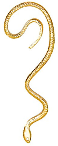 Sttiafay Goldene Schlange Ohrmanschette Cz Cobra Wrap Ohrringe Clip Auf Ohr Nicht Durchbohrt Hypoallergene Ohrringe Persönlichkeit Crawler Ohrringe Schmuck Für Frauen Teenager Mädchen