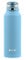 ZULU Swift Stainless Steel Vacuum Insulated Water Bottle with Covered Silicone Straw, 40oz (Ice Blue)