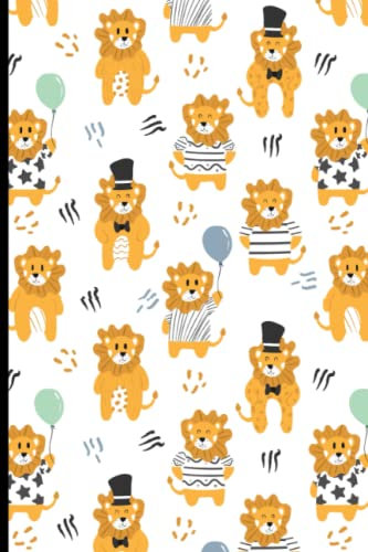 Lion Notebook: Lion Composition Notebook Wide Ruled